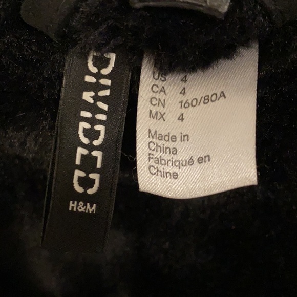 H&M | Suede Black Jacket - Picture 5 of 11